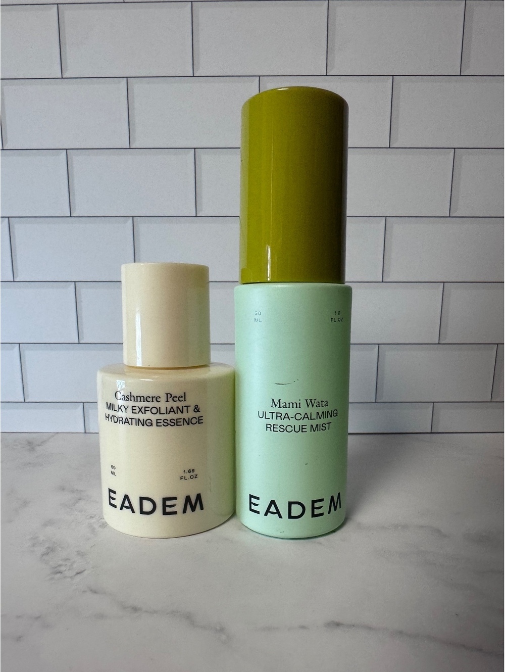 EADEM Skincare Duo Cashmere Peel + Mami Wata Rescue Mist 50m